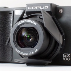 人気CCD機！RICOH GX100 VF KIT★転送OK★付属品多数  1ヶ月動作補償あり！ 安心のゆうパック代引き発送！ 送料、代引き手数料無料！の画像