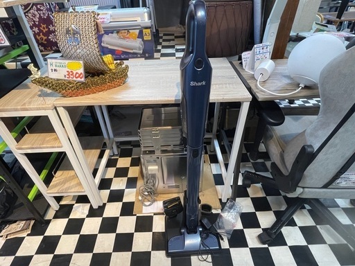 【リサイクルサービス八光】幅80㎝　シャーク　スティッククリーナー ブルージーン CH966JBJ [サイクロン式 /コードレス]