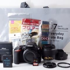 初心者に超おすすめ！Nikon D5600★Wi-Fi内蔵★高速AF★キレイ画質  1ヶ月動作補償あり！送料無料！の画像