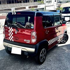 ⭐２６年式★スズキハスラー⭐ターボ車★本土仕入★デカールチェック柄★２年車検・２年保証付き！下取り可能！の画像
