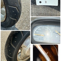 YAMAHA ヤマハ　jog JOG ジョグ　アプリオ　SA11J 社外マフラー　7839km 2スト　4JPA-010の画像