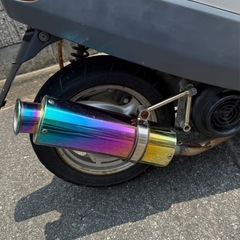 YAMAHA ヤマハ　jog JOG ジョグ　アプリオ　SA11J 社外マフラー　7839km 2スト　4JPA-010の画像