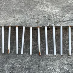【12個セット】のぼり　補強付ポール立て 3m・4m共用　タイヤ踏み込み式②の画像