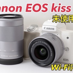 全部未使用級！Canon EOS kiss M★望遠付き★Wi-...