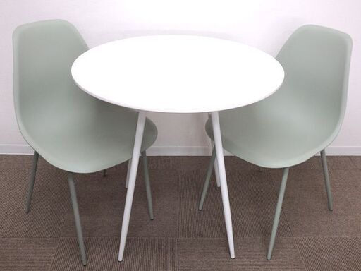 新札幌 / LOWYA ロウヤ ダイニングテーブルセット 2人掛け 丸テーブル