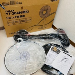 YUASA 扇風機 YT-304N ブラック 2012年製/J071-41の画像