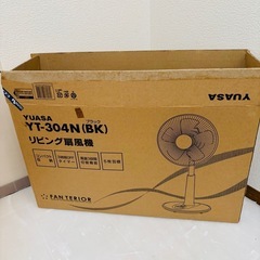 YUASA 扇風機 YT-304N ブラック 2012年製/J0...