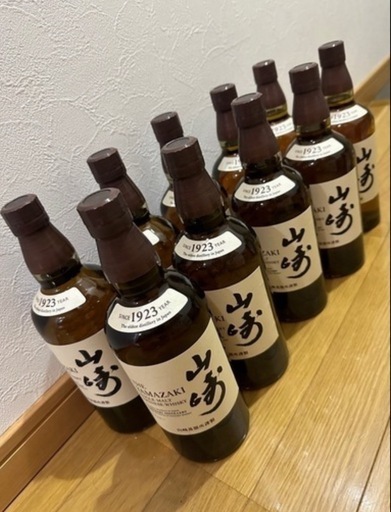 山﨑　ウイスキー 700ml 10本
