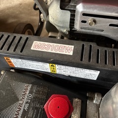 ジャンク品丸山製作所製の高圧洗浄機「MS310EW」の画像