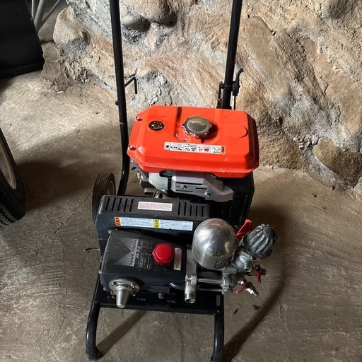 ジャンク品丸山製作所製の高圧洗浄機「MS310EW」