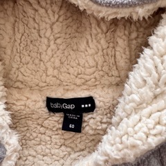 【中古美品】baby GAP 🐻アウター60センチの画像