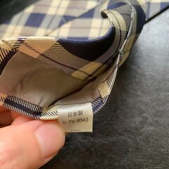 VITO RUFOLO シルク100% チェック柄ネクタイ 日本製 オシャレの画像