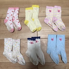 ホットビスケッツ女の子用靴下9点セットの画像