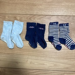 ホットビスケッツ女の子用靴下9点セットの画像
