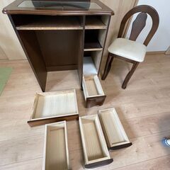 ドレッサー・鏡台・三面鏡（美品）の画像