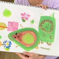 【アトリエべる大井町教室】🧑‍🎨ゴッホみたいにひまわりを描いてみよう❣️🖼️🎨🌻の画像