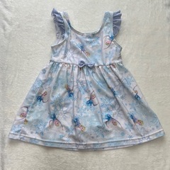 【ドラちゃん様】MAJOLICA（マジョリカ）ディズニー アナと雪の女王 エルサ ワンピース水着&ラッシュガードの画像