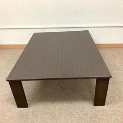 テーブル 机 木目 ブラウン 折りたたみ サイドテーブル コンパクト収納 ちゃぶ台 インテリア 来客用にもの画像