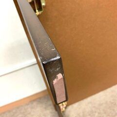 テーブル 机 木目 ブラウン 折りたたみ サイドテーブル コンパクト収納 ちゃぶ台 インテリア 来客用にもの画像