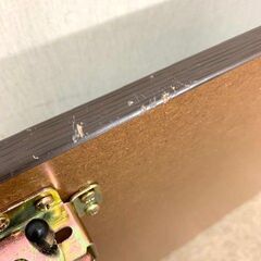 テーブル 机 木目 ブラウン 折りたたみ サイドテーブル コンパクト収納 ちゃぶ台 インテリア 来客用にもの画像