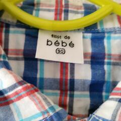 bebe 90サイズ 半袖シャツ 子供服の画像