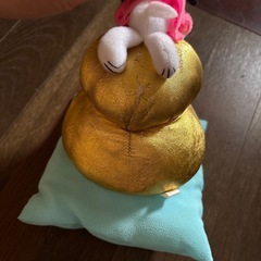 スヌーピー鏡餅ぬいぐるみの画像