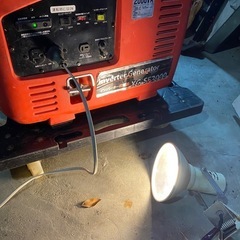 ポータブルクーラー➕発電機セットの画像