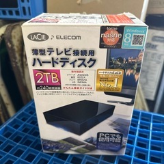 ELECOM ハードディスク2TB  新古品の画像