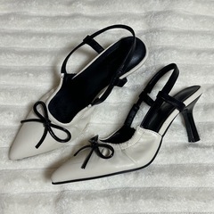 靴　サンダル　ギャル　パンプス　新品　未使用　オシャレ　レディース　エステ　Mの画像