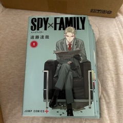 SPY×FAMILY1から6巻の画像