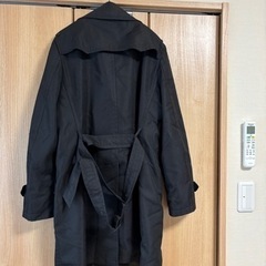 COMME CA ISM 黒 コート メンズ Lサイズの画像