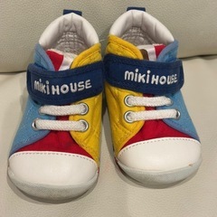 ミキハウスのファーストシューズ（12cm）です。の画像