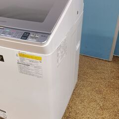 SHARP 電気洗濯乾燥機 洗濯/乾燥 8.0/4.5kg 2017年製 ES-PX8B-Sの画像