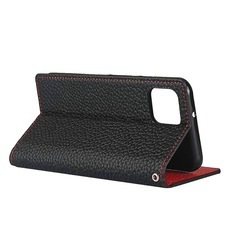 新品！ケース手帳型 for iPhone11pro財布型 カバー カード収納 ブラックの画像