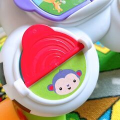 フィッシャープライス おして! しまうまくんのバイリンガル・ウォーカー【6-36カ月】知育・英語の画像