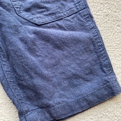 SLAPSLIP 接触冷感　紺色パンツ ズボン 80cmの画像