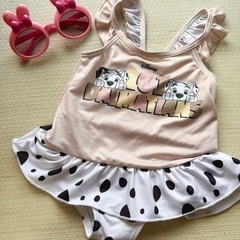 101匹わんちゃん キッズ 水着 80cm