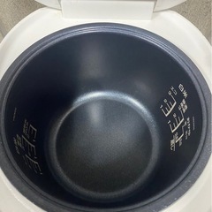 A609♠️ヤマダセレクト マイコンジャー 炊飯器「YRC-M05H1」3合炊き　2021年製の画像