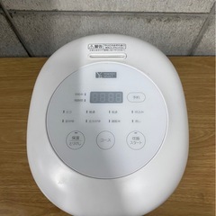 A609♠️ヤマダセレクト マイコンジャー 炊飯器「YRC-M05H1」3合炊き　2021年製の画像