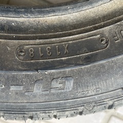 バリ溝　155/65R13 夏タイヤ　の画像
