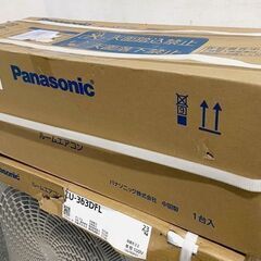 新品 Panasonic パナソニック CS-363DFL ルームエアコン 主に12畳用 3.6kw Eolia エオリア 100V 新品家電 店頭引取歓迎 R9758の画像