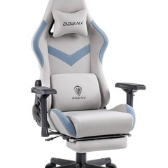 【美品】Dowinx ゲーミングチェア オットマン付き オフィス...