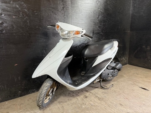 ★支払総額5.0万円★関東圏内即日配送可能！ 全車走行テスト済み！ スズキ アドレスV50 白 CA4BA 人気のV50！ 高年式！4ストインジェクション！ 集中キー！ 外観良好！