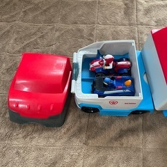 取引中　パウパトロール　ミニカー7台付きの画像