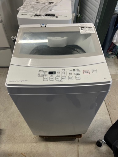 分解洗浄済み』ニトリ 全自動洗濯機6kg (フライズワールド(株