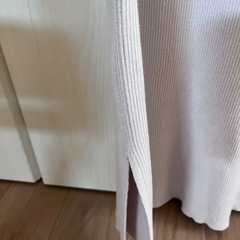 【新品未使用】LE MUSE リブニットスカートの画像