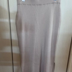 【新品未使用】LE MUSE リブニットスカートの画像