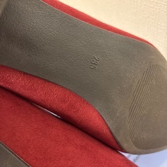 パンプス　深い赤の画像