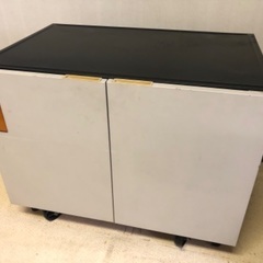 RICOH リコー コピー機 台 スチール 大型キャスター付き ...