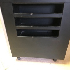 RICOH リコー コピー機 台 スチール 大型キャスター付き W73cm x D48cm x H57cmの画像